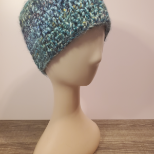 Ocean Drift Soft Wool Beanie – Handmade Winter Hat
