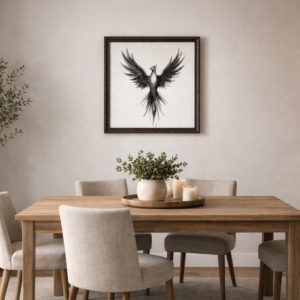 Phoenix Rising — Fine Art Print Collection Available in Framed, Unframed, and Modern Metal Editions