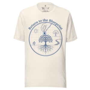 Return to the Blueprint Unisex T-Shirt — Rooted in Original Design