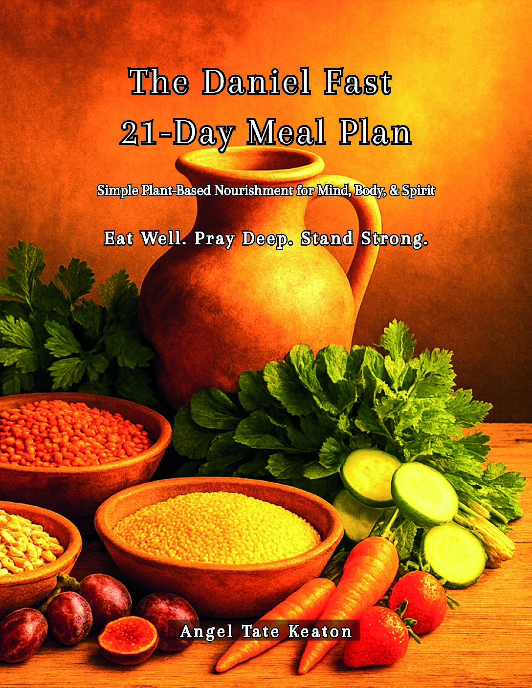 The Daniel Fast 21-Day Meal Plan: *(PDF) Simple Plant-Based Nourishment for Mind, Body, & Spirit Eat Well. Pray Deep. Stand Strong.